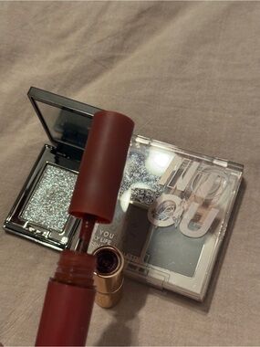 Makeup Bundle Charlotte Tilbury Pillow Talk 3CE Lip Tint Eyeshadow Palettes